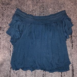 Free People Off the Shoulder Shirt